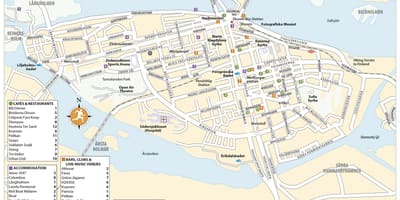 Kaart van gamla stan