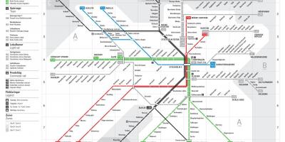 Kaart van sl metro