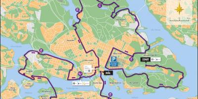 Stockholm fiets kaart