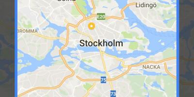 Offline kaart van Stockholm